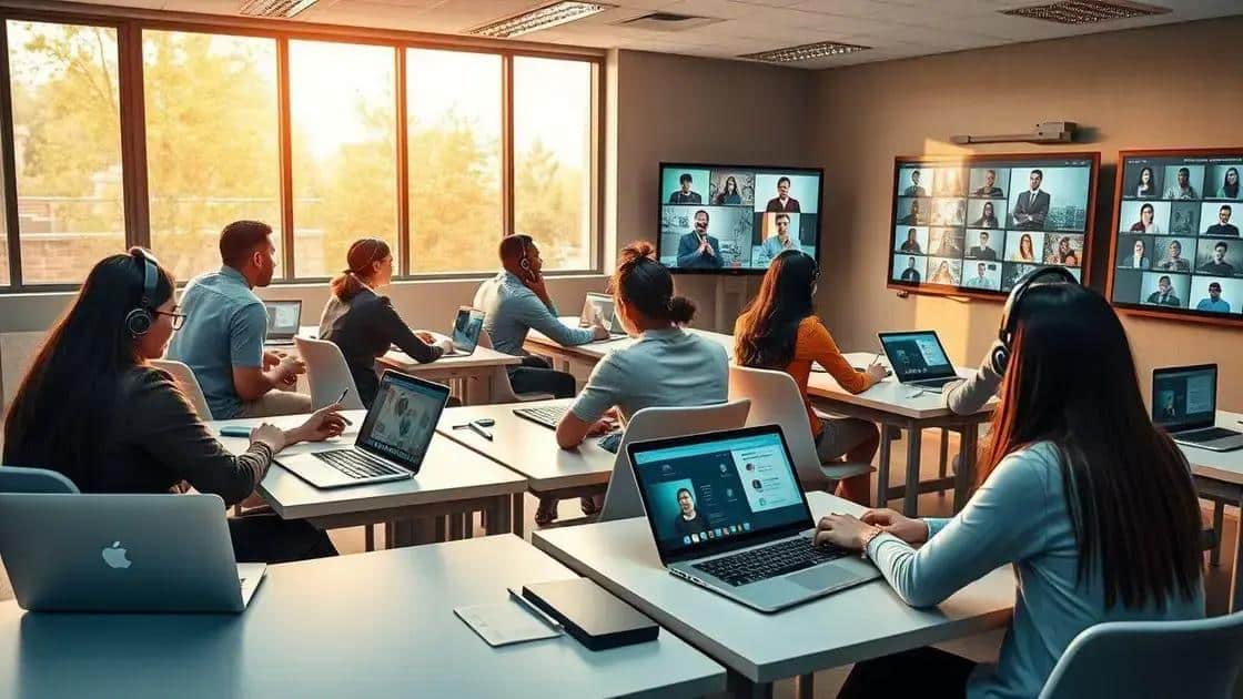 Key benefits of hybrid learning environments