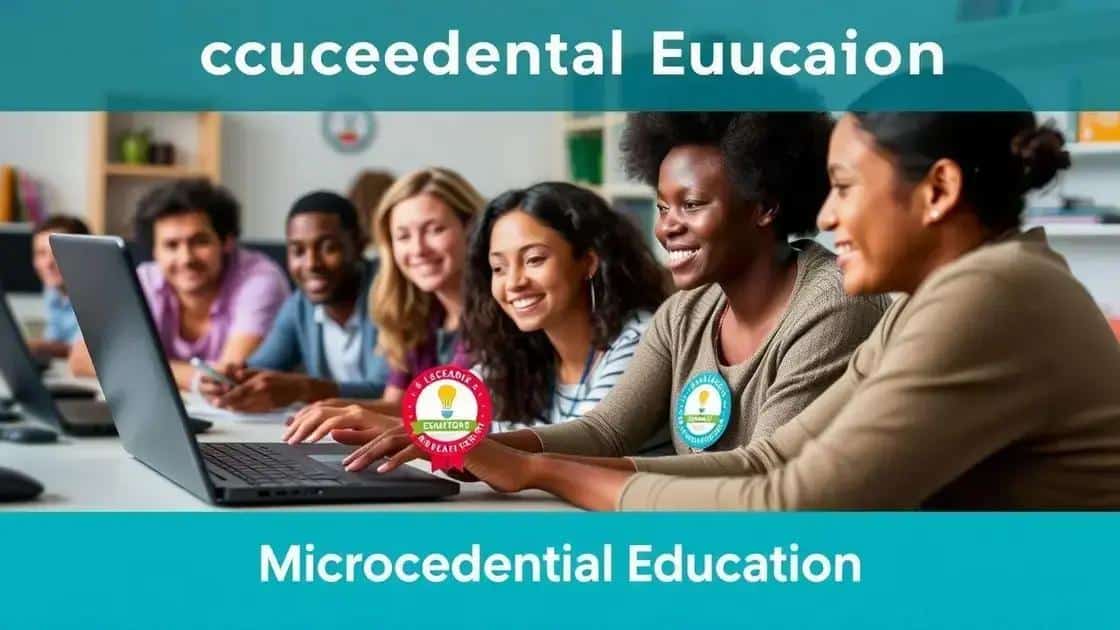 Benefits of pursuing microcredential education