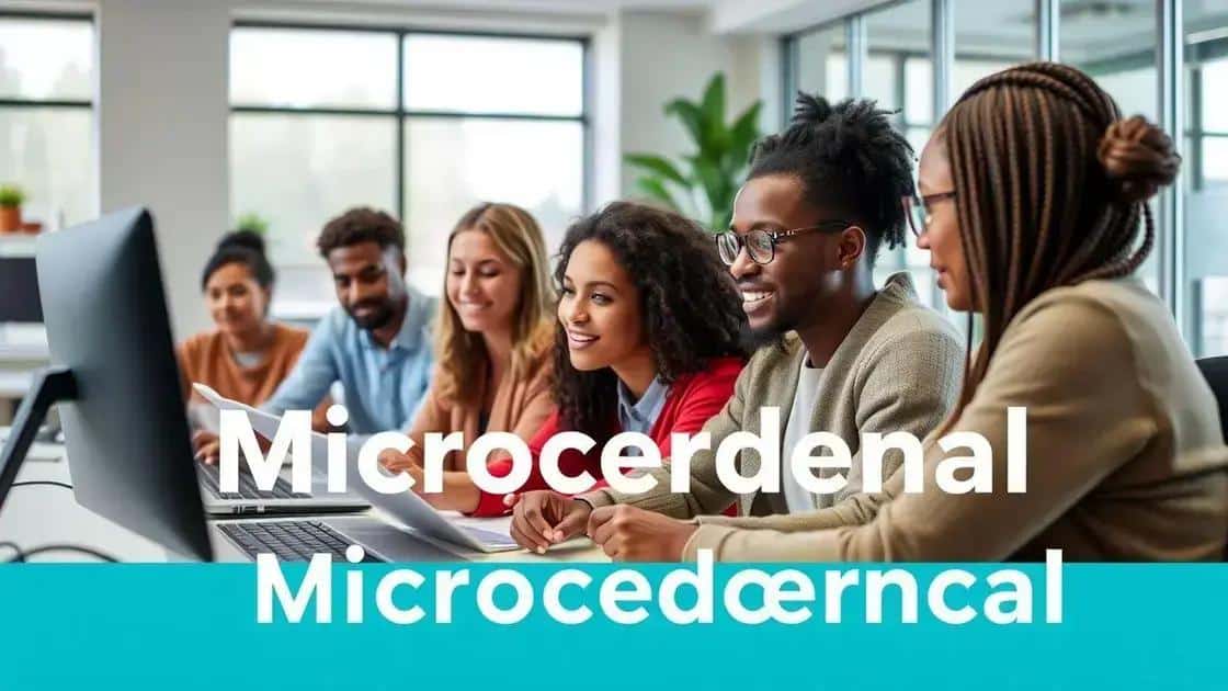 Future trends in microcredential education